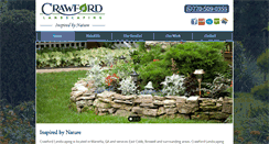 Desktop Screenshot of crawford-landscaping.com